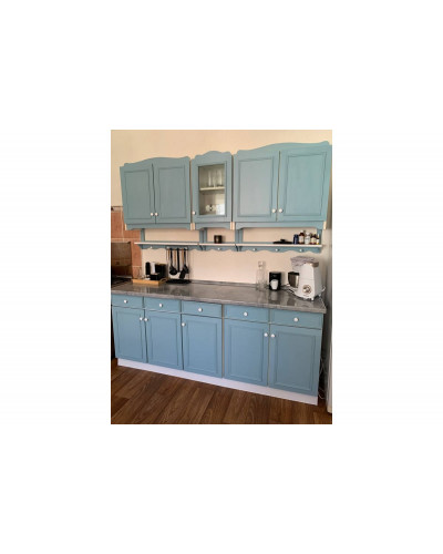 Краска для мебели и декора ATURI Design Меловой бархат mia цвет небесная дымка, 830 г T1-00012311
