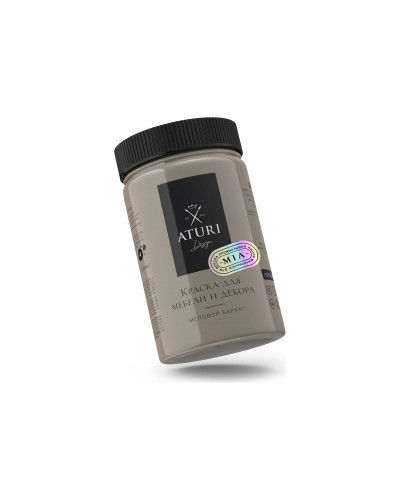Краска для мебели и декора ATURI Design Меловой бархат mia цвет осенний шалфей, 400 г T1-00010818