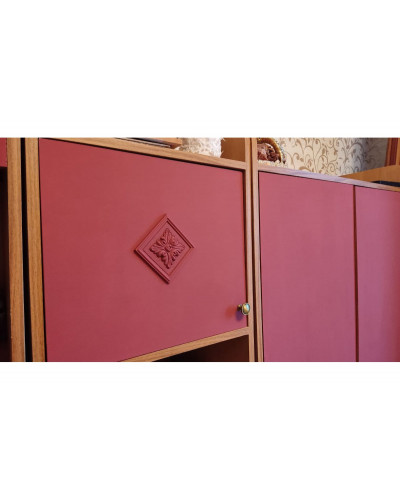 Краска для мебели и декора ATURI Design Меловой бархат mia цвет винтажный кармин, 400 г T1-00010824