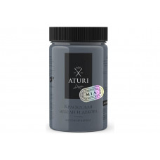 Краска для мебели и декора ATURI Design Меловой бархат mia стальной взгляд, 0.4 кг T1-00010823 