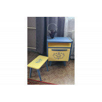 Краска для мебели и декора ATURI Design Меловой бархат "mia английский желтый", 400 г T1-00012798