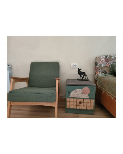 Краска для мебели и декора ATURI Design Меловой бархат mia цвет осенний шалфей, 830 г T1-00012323