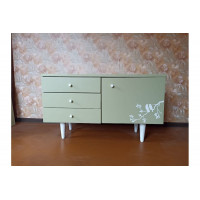 Краска для мебели и декора ATURI Design Меловой бархат mia цвет оливия, 830 г T1-00012422