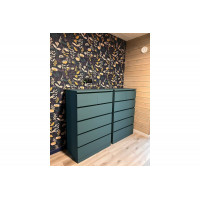 Краска для мебели и декора ATURI Design Меловой бархат mia цвет британский зеленый, 830 г T1-00012310