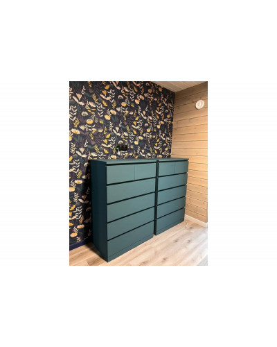 Краска для мебели и декора ATURI Design Меловой бархат mia цвет британский зеленый, 830 г T1-00012310