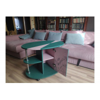 Краска для мебели и декора ATURI Design Меловой бархат mia цвет британский зеленый, 830 г T1-00012310