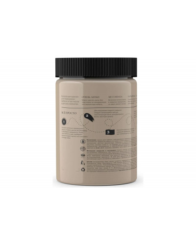 Краска для мебели и декора ATURI Design Меловой бархат mia пудра, 0.83 кг T1-00012308